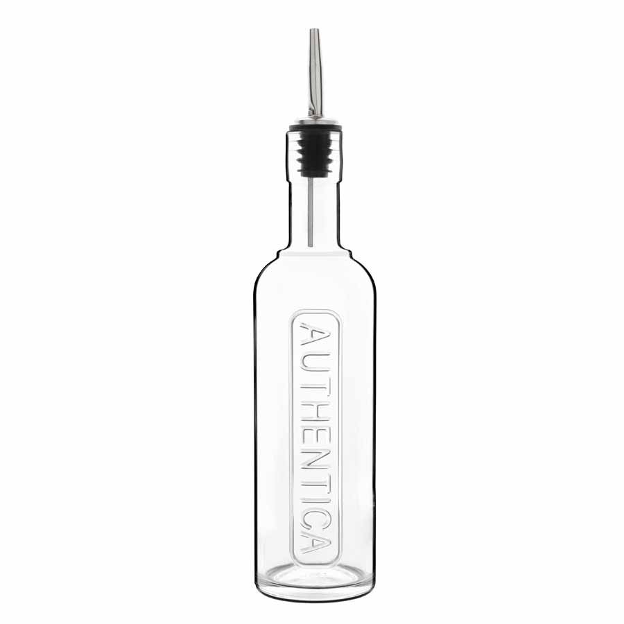 Botella vidrio cristal 500ml con logo imagen bar restaurant decoración,  cantimplora cristal pequeña 